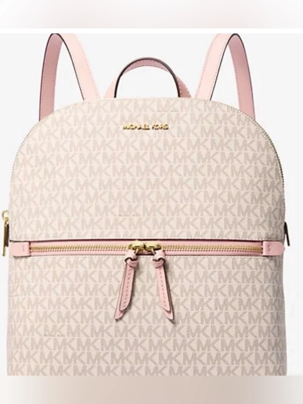 Michael Kors Dallas Medium Signature Logo Backpack